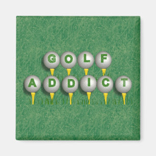 Imán Addicto de golf