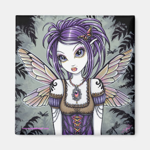 Imán "Addison" Dragonfly Fairy Art Magnet