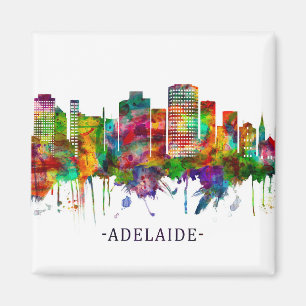 Imán Adelaide Australia Skyline