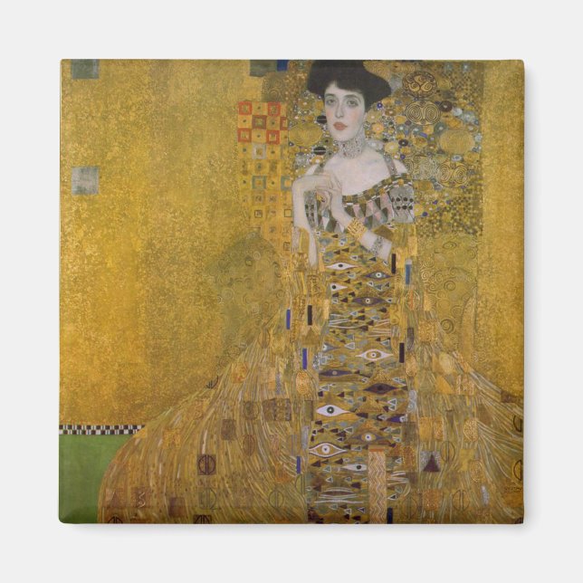 Imán Adele Bloch Bauer por Gustav Klimt (Frente)