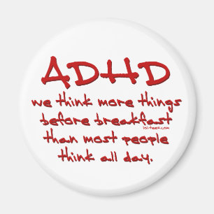 Imán ADHD piensan más