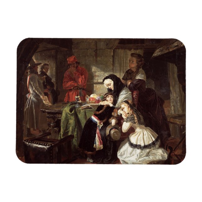 Imán Adición final de Marie-Antoinette (1753-93) a la D (Horizontal)