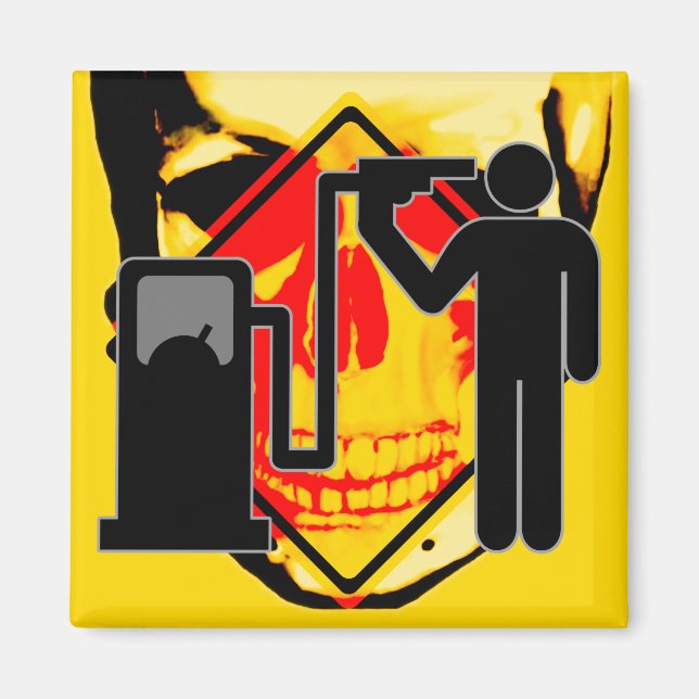 Imán Adicto al combustible kamikaze (Frente)