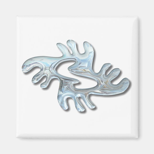 Imán Adinkra-peace-glass (Frente)