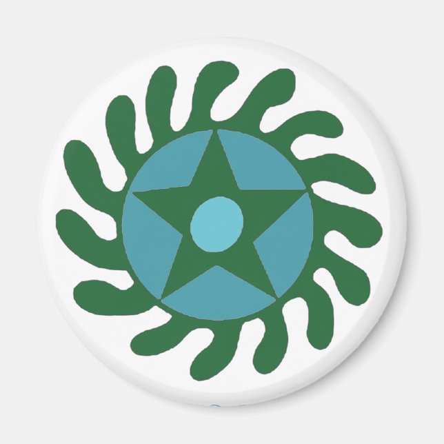 Imán Adinkra Sesa Wo Suban - New Beginnings (Frente)