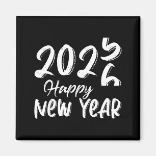 Imán Adiós 2025 Hola 2026 Feliz Año Nuevo Nochevieja