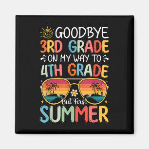 Imán Adiós a 3º Grado en mi camino al 4º Grado pero pri