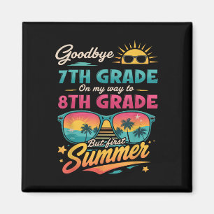 Imán Adiós a 7º Grado en mi camino al 8º Grado pero pri