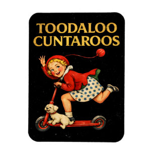 Imán Adiós Cuntaroos Humor Divertido Sarcástico Retro