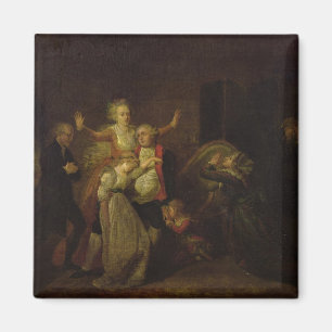 Imán Adiós que hace una oferta de Louis XVI a su