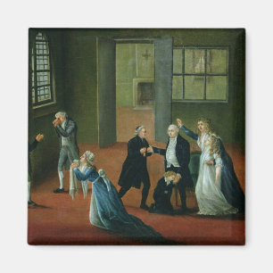 Imán Adiós que hace una oferta de Louis XVI a su