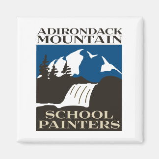 Imán Adirondack Mountain School Painters Magnet