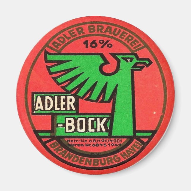 Imán Adler Bock (Frente)