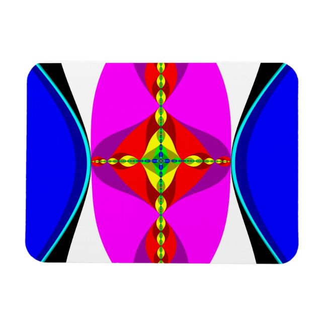 Imán ADN - Arte fractal (Horizontal)