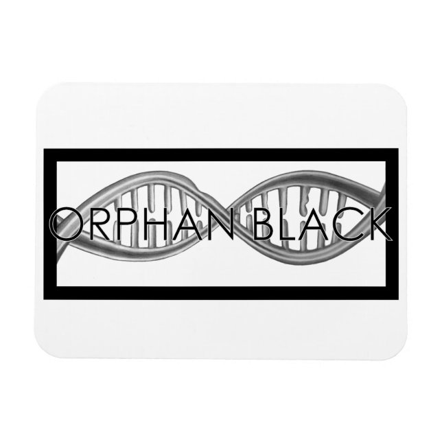 Imán ADN dibujado a mano (Horizontal)