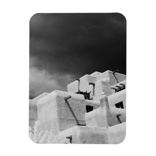 Imán Adobe estilo Pueblo Inn en Loretto, Santa Fe, Nuev (Vertical)