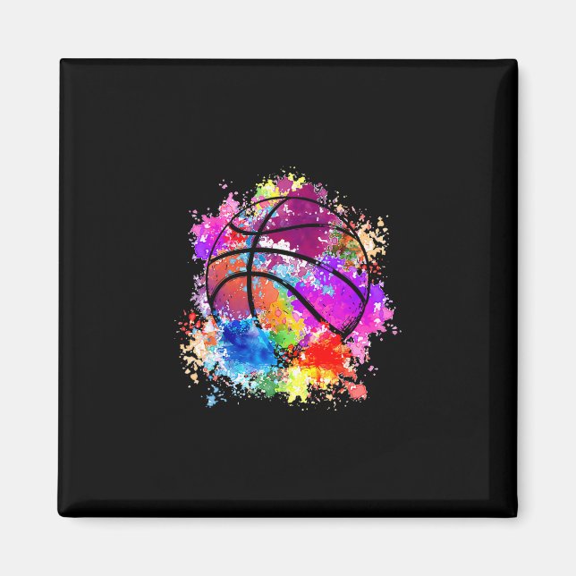 Imán Adolescentes Chicas Jovenes Mujeres Sketll Dunking (Frente)
