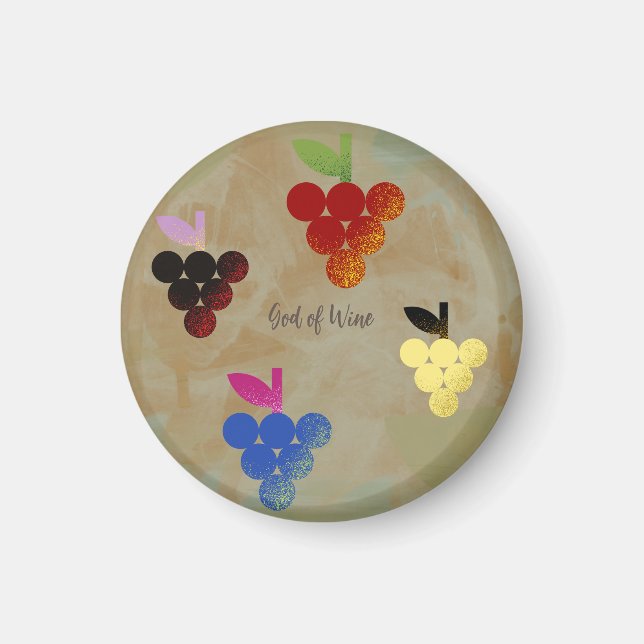 Imán Adonis Dios del Vino (Frente)