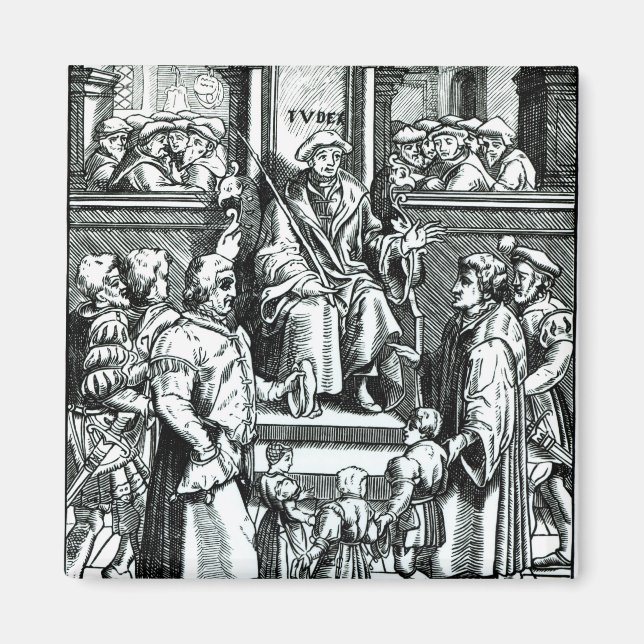 Imán Adopción de niños huérfanos en el Tribunal Superio (Frente)