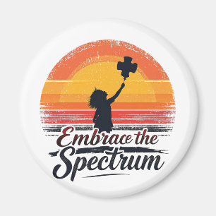 Imán Adoptar la conciencia sobre el autismo del espectr