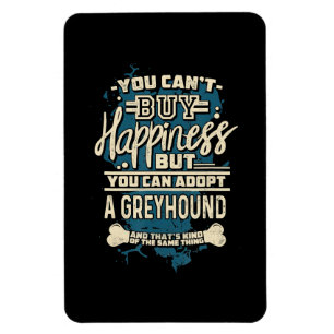 Imán Adoptar una camiseta de Greyhound T-Shirt para res