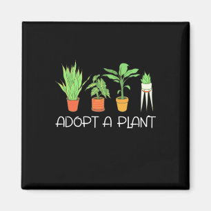 Imán Adoptar Una Planta