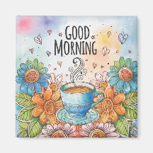 Adorable Buena Nevera De Buenos Días