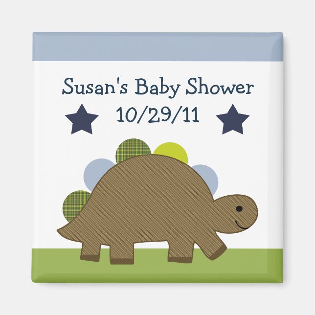 Imán Adorable Dino/Dinosaurio Magnet/Keepsake/fiesta (Frente)