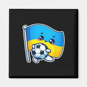 Imán Adorable fan ucraniana Bynner bandera de Ucrania l