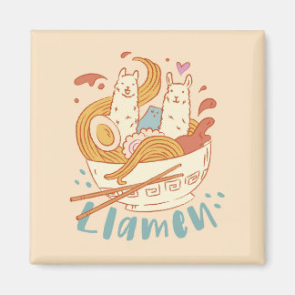 Imán Adorable Llamen