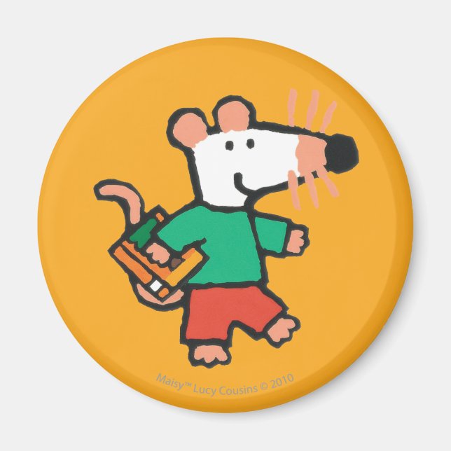 Imán Adorable Maisy ama leer (Frente)