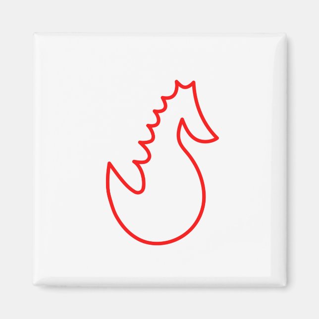 Imán Adorable Searhorse (Frente)