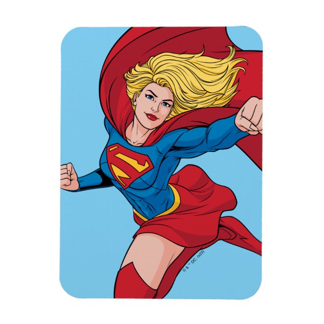 Imán Adorable Supergirl Stance (Vertical)
