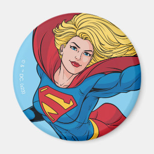 Imán Adorable Supergirl Stance