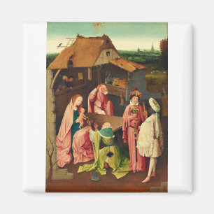 Imán Adoración de los Magos por Hieronymus Bosch