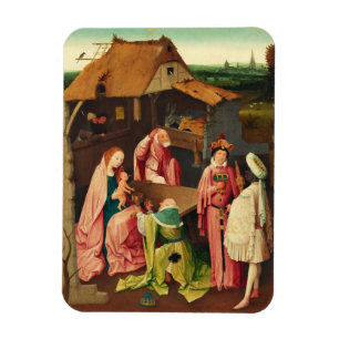 Imán Adoración de los Magos por Hieronymus Bosch