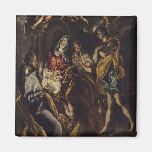 Imán Adoración de los Pastores (Frente)