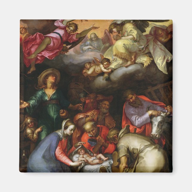 Imán Adoración de los Pastores, 1612 (Frente)