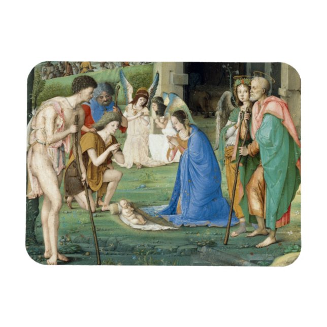 Imán Adoración de los Pastores, alrededor de 1500 (Horizontal)