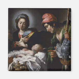 Imán Adoración de los pastores, circa 1615
