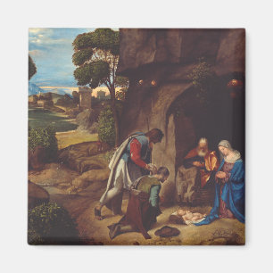 Imán Adoración de los pastores por Giorgione
