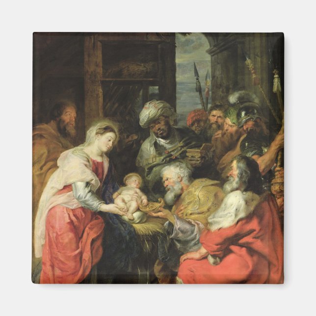 Imán Adoración del Magi, 1626-29 (Frente)