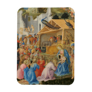 Imán Adoración del Magi por Fra Angelico y Filippo