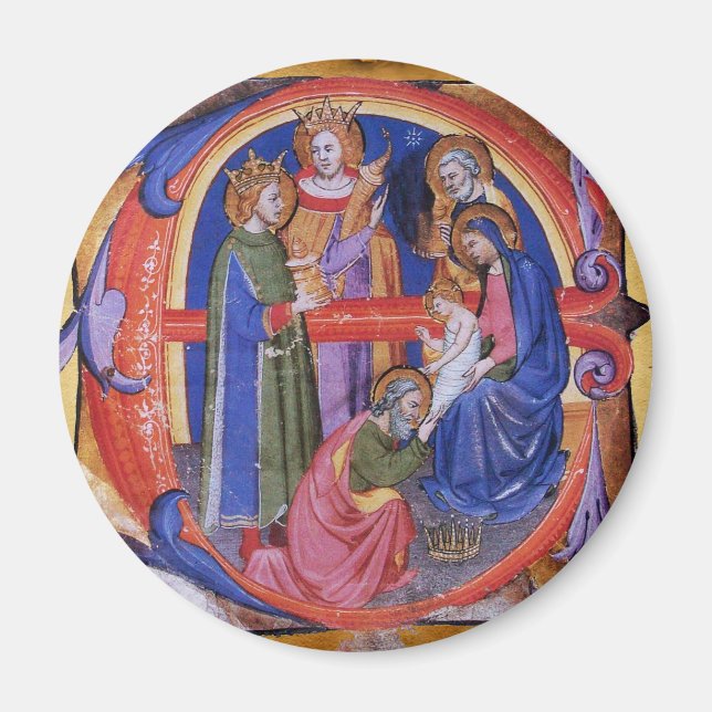 IMÁN ADORACIÓN DEL PARQUE DE NAVIDADES DE NATIVIDAD DE  (Frente)