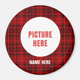 IMÁN ADORNOS NAVIDEÑOS PERSONALIZADOS ESTAMPADO DE CUAD