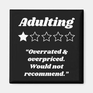 Imán Adulto a One Star Review