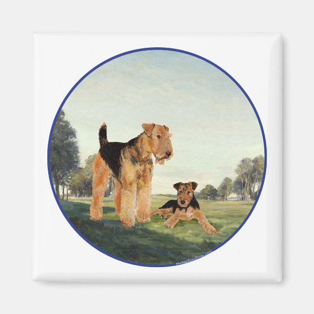 Imán Adulto y cachorro (Frente)