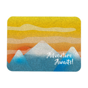 Imán Adventure Awaits Mountain Sunset
