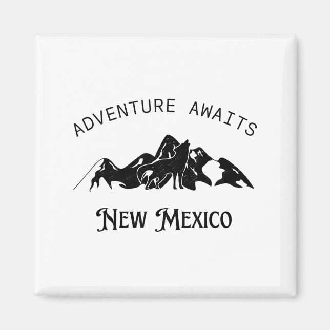 Imán Adventure Awaits Vacation Travel New Mexico  (Frente)