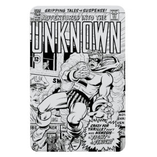 Imán 'Adventures into the Unknown' Lite Grey Magnet